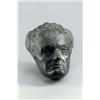 Image 1 : RUDOLF SAUDECK (1880- ) Gerhard Hauptmann Bronze patiniert. Überlebensgroßer Kopf mit hoher St...