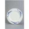 Image 1 : PORZELLANMANUFAKTUR MEISSEN Meissen Henry van de Velde Teller Porzellan. Lineares geometrisch...