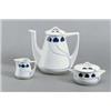 Image 1 : ROSENTHAL KUNSTABT. SELB Selb Hans Günther Reinstein Kaffeekanne Milchkännchen und Zuckerdose...