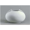 Image 1 : ROSENTHAL KUNSTABT. SELB Selb Lino Sabattini Vase Mattporzellan. Über spitzovalem Stand quero...