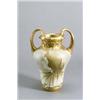 Image 1 : AMPHORA RIESSNER STELLMACHER & KESSEL Turn bei Teplitz Vase Porzellan. Zweiseitig farbige Be...