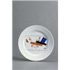 Image 1 : STATE/ PORCELAIN FACTORY LOMONOSOV Leninggrad Kazimir S. Malevich Plate Porcelain. The centre...