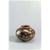 Image 1 : VILMOS ZSOLNAY Pècs Vase Keramik. Heller Scherben Eosin-Glasur in Braun Rot Grün und Gelb...