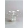 Image 1 : IITTALA GLASWERKE Iittala Tapio Wirkkala Schale Kantarelli farbloses Glas. Längs verlaufendes...