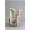 Image 1 : AVEM Murano Dino Martens Vase farbloses Glas. Unikat. Gereihte weiße gelbe roséfarbene und g...