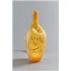 Image 1 : GINO CENEDESE Murano Antonio Da Ros Vase Scavo farbloses Glas mit mehrtonig orangefarbenen und...