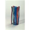 Image 1 : VENINI & C. Murano Fulvio Bianconi Vase A fasce verticali farbloses blaues rotes und grünes...