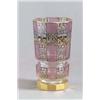 Image 1 : GLASFACHSCHULE HAIDA/ STEINSCHÖNAU Vase farbloses Glas. Partiell halbtransparente matte Bemalun...