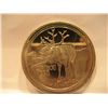 Image 2 : Jasper Alberta Canada 1990 SOUVENIR DOLLAR Token - Moose Animal Coin