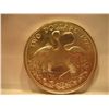 Image 1 : 1972  LARGE STERLING SILVER Commonwealth of the Bahamas $2 Flamingo Coin