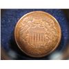 Image 4 : 1865 TWO CENT PIECE - CIVIL WAR ERA TONING RED BROWN