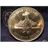 Image 2 : Jasper Alberta Canada 1991 SOUVENIR DOLLAR Token - Moose Animal Coin