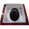Image 1 : Large custom made black onyx gemstone ring