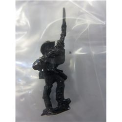 10 Antique lead Infantry toy soldiers