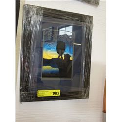Framed Haida inspired art print