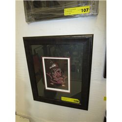 Framed Native art print by Richard Shorty