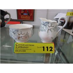 Royal Albert cream and sugar, bone china