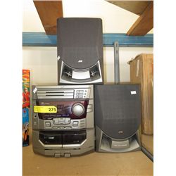 JVC compact stereo system