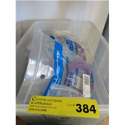 Small tote of CAT 5E patch cord