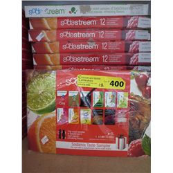 12 boxes of Sodamix taste samplers