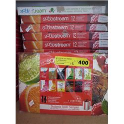 12 boxes of Sodamix taste samplers