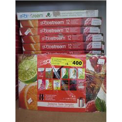 12 boxes of Sodamix taste samplers