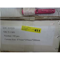Case of LA Princess empty rhinestone cigar tubes
