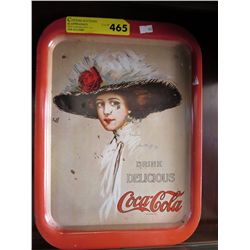 1960s Coca Cola advertising tin tray