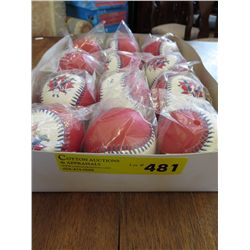 1 dozen new baseballs
