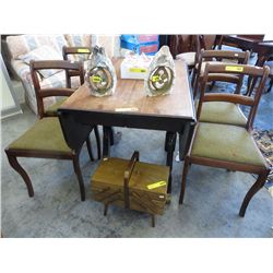 5 piece vintage kitchen set