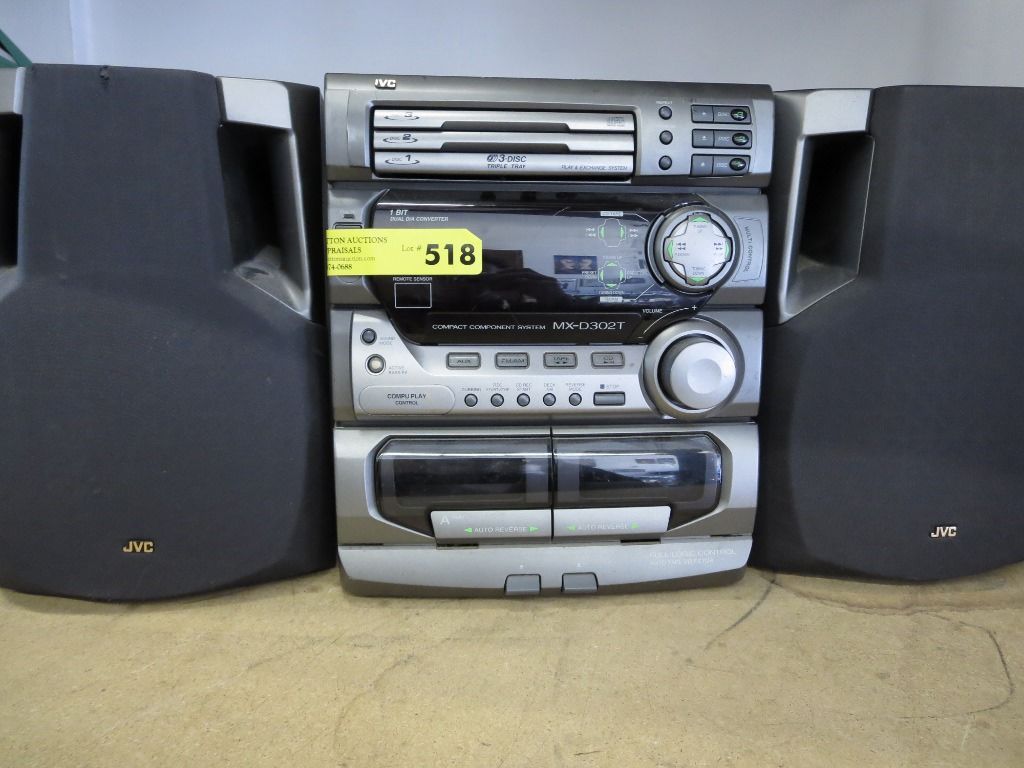 JVC compact stereo system