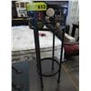 Image 1 : Metal plant stand with ceramic insert decorations