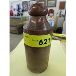Vintage clay Batey bottle