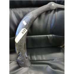 Native carved corn statue of a bird
