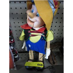 Pinocchio marionette  16" tall