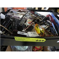 Box of reading glasses