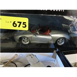 Scale model car Porche Boxster