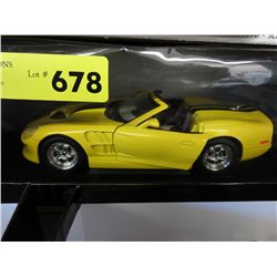Scale model car Shelby