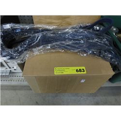 Case of Liz Claiborne navy woven belts