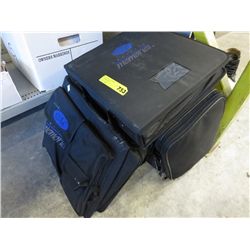 3 bags of scrap booking supplies