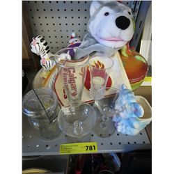 Vintage and modern items