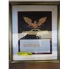 Image 1 : 1950s car advertisement, framed