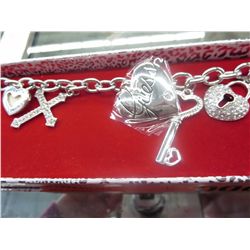 Authentic Guess charm bracelet