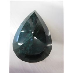 Museum sized 717 carat pear cut emerald