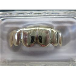 24 kt gold clad Grillz  - New,  adjustable