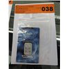 Image 2 : Solid .999 silver certified & serial numbered bar