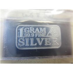 6x .999 silver bars. Includes certificates