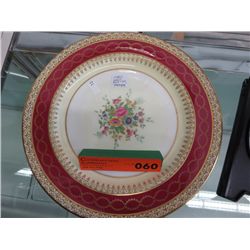 Quality painted Paragon plate, 1930's