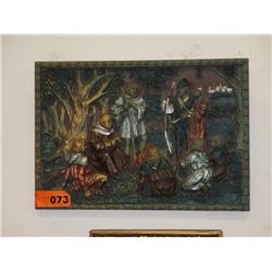 Wall plaque of Robin Hood & His Merry Men