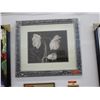 Image 1 : "White Flower" - Framed and matted